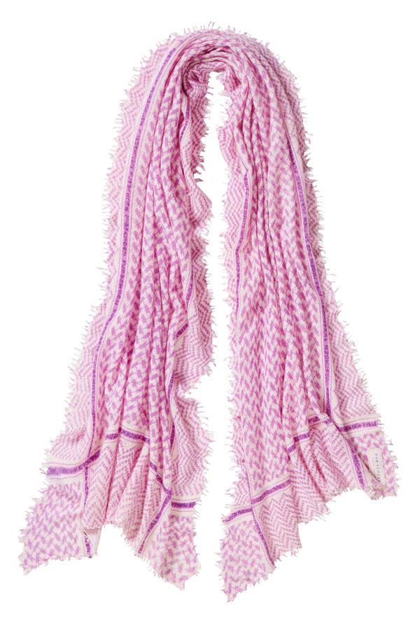 Pur Schoen Schal Pali Ps Flieder-puder Rose