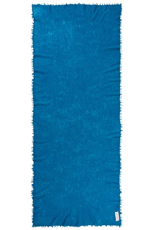 Pur Schoen Schal Petrol