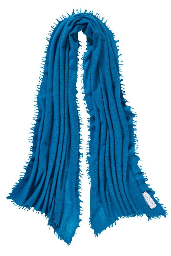 Pur Schoen Schal Petrol