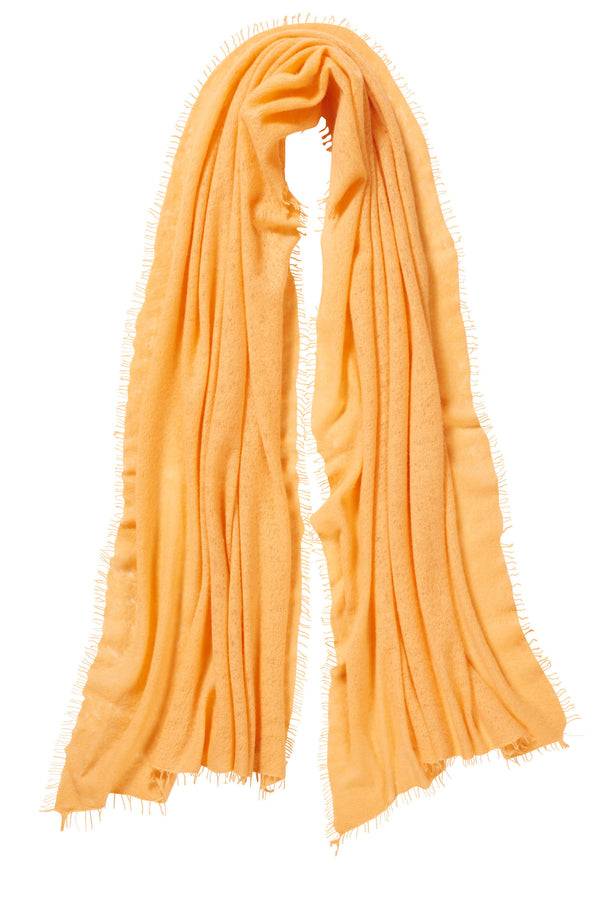 Pur Schoen Schal Pfirsich