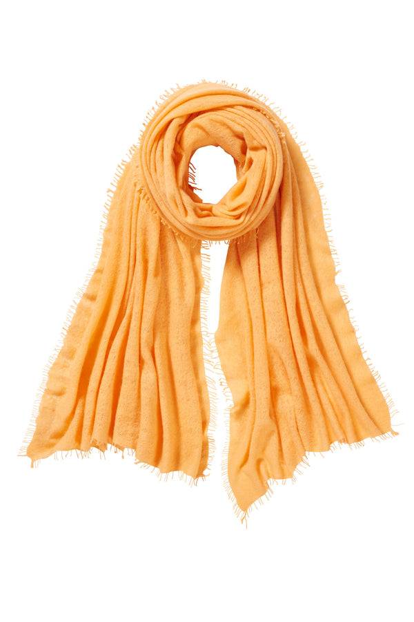 Pur Schoen Schal Pfirsich