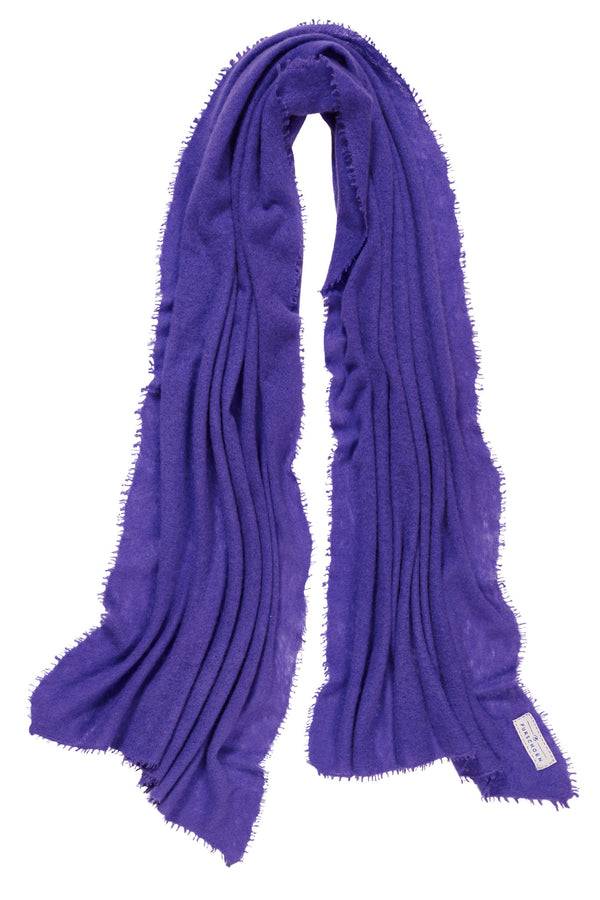 Pur Schoen Schal Pflaume