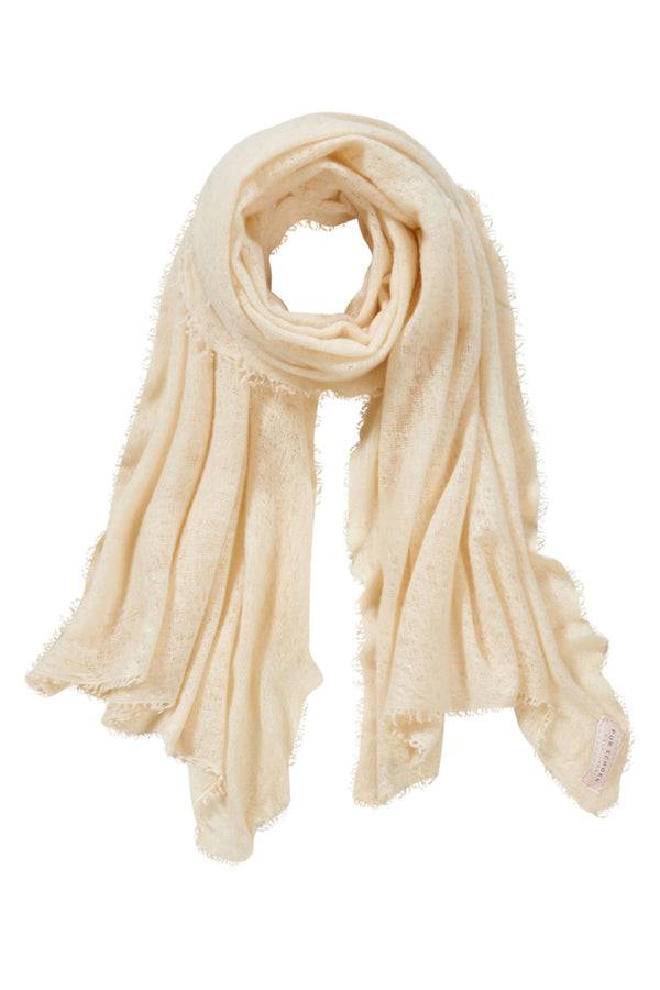 Pur Schoen Schal Puder