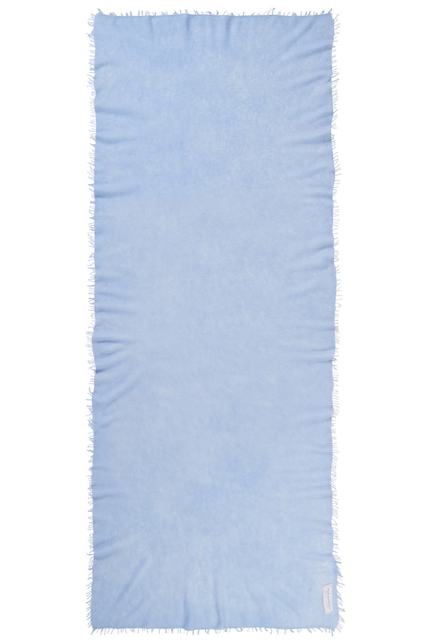 Pur Schoen Schal Puder Blau