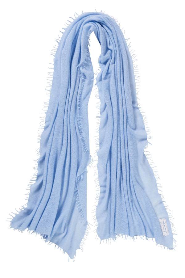 Pur Schoen Schal Puder Blau