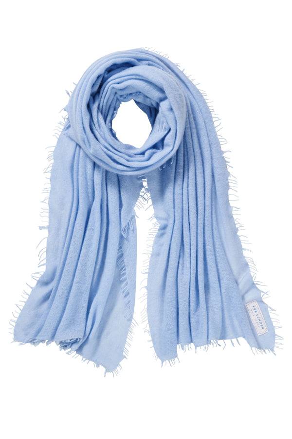 Pur Schoen Schal puder blau