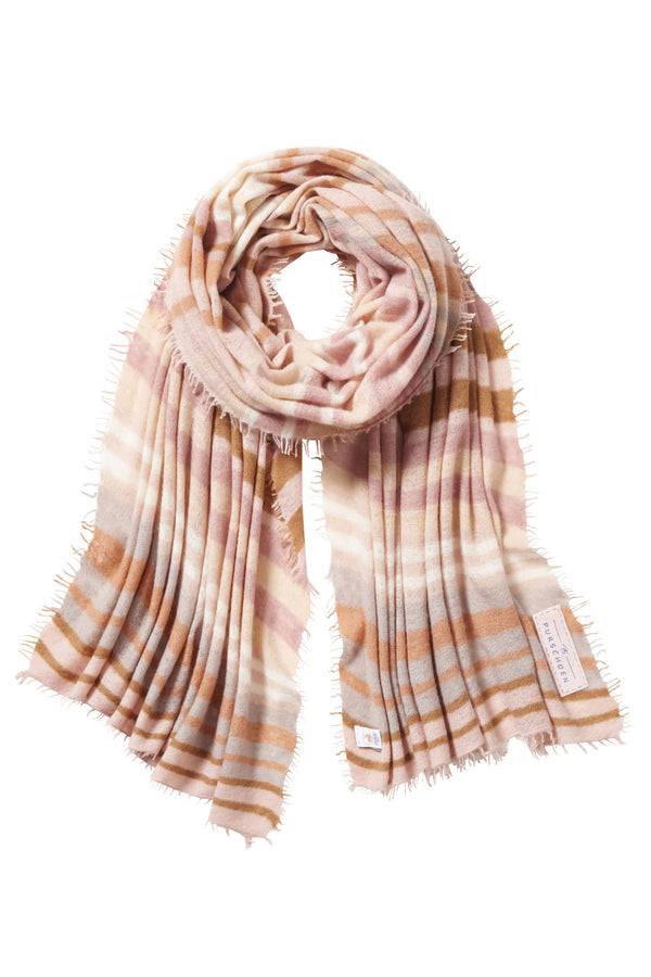 Pur Schoen Schal Rainbow Brown Dream