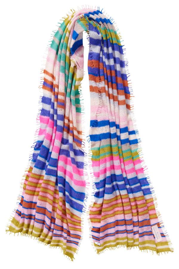 Pur Schoen Schal Rainbow Multi 1