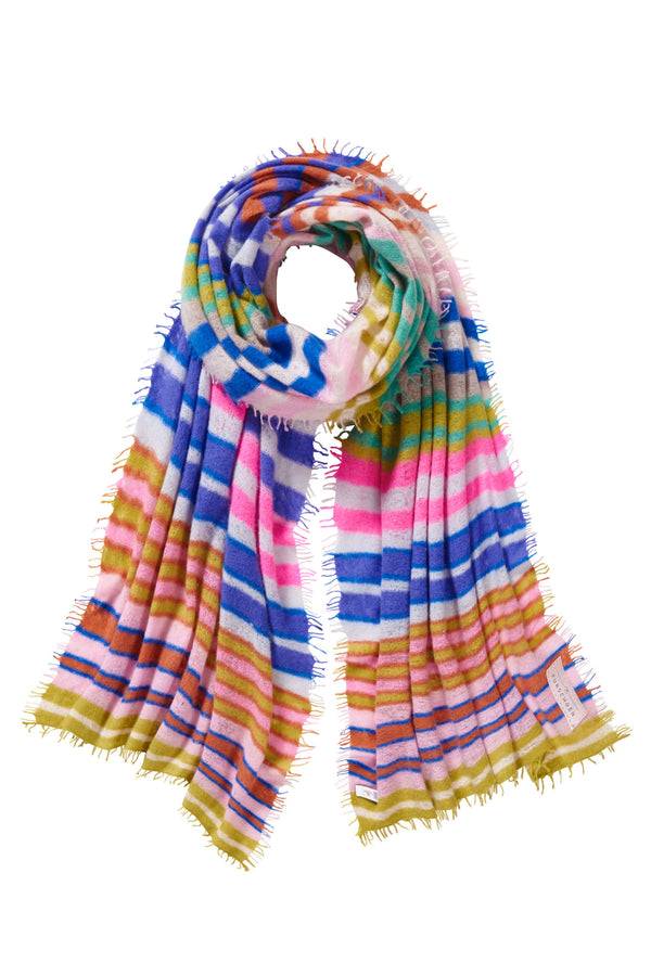 Pur Schoen Schal rainbow multi 1