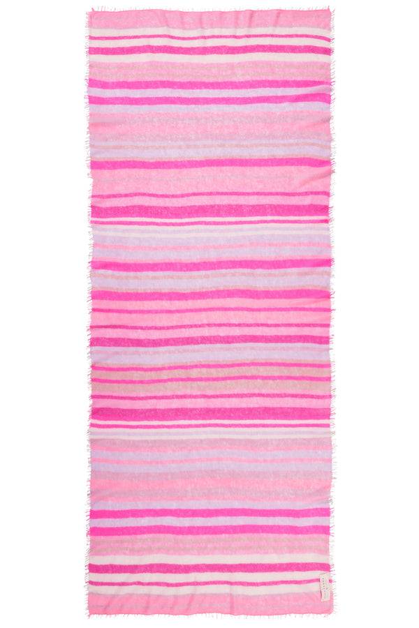 Pur Schoen Schal Rainbow Pink Dream