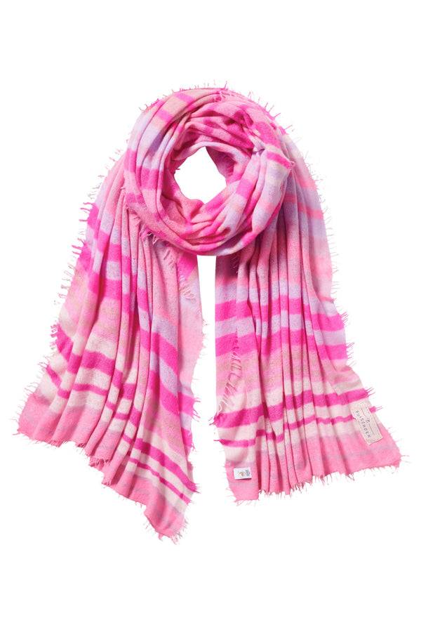 Pur Schoen Schal Rainbow Pink Dream