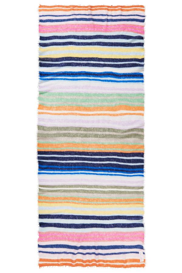 Pur Schoen Schal Rainbow Stripes 4