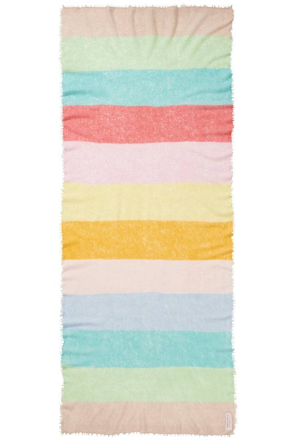 Pur Schoen Schal Rainbow Stripes 7