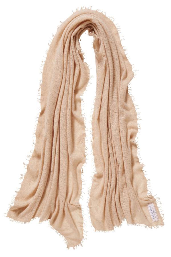 Pur Schoen Schal Sand Camel