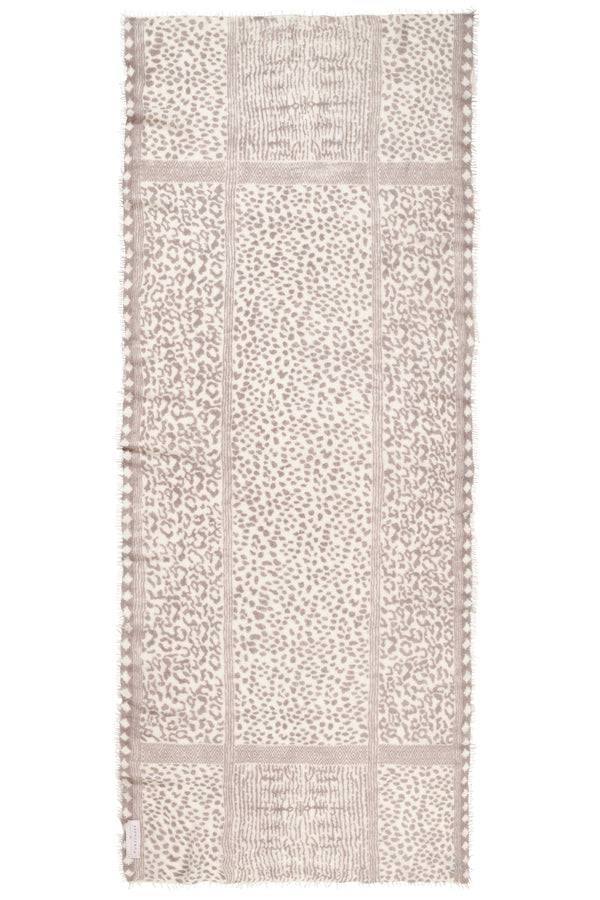 Pur Schoen Schal Savanne Nougat