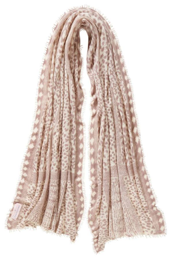 Pur Schoen Schal Savanne Nougat