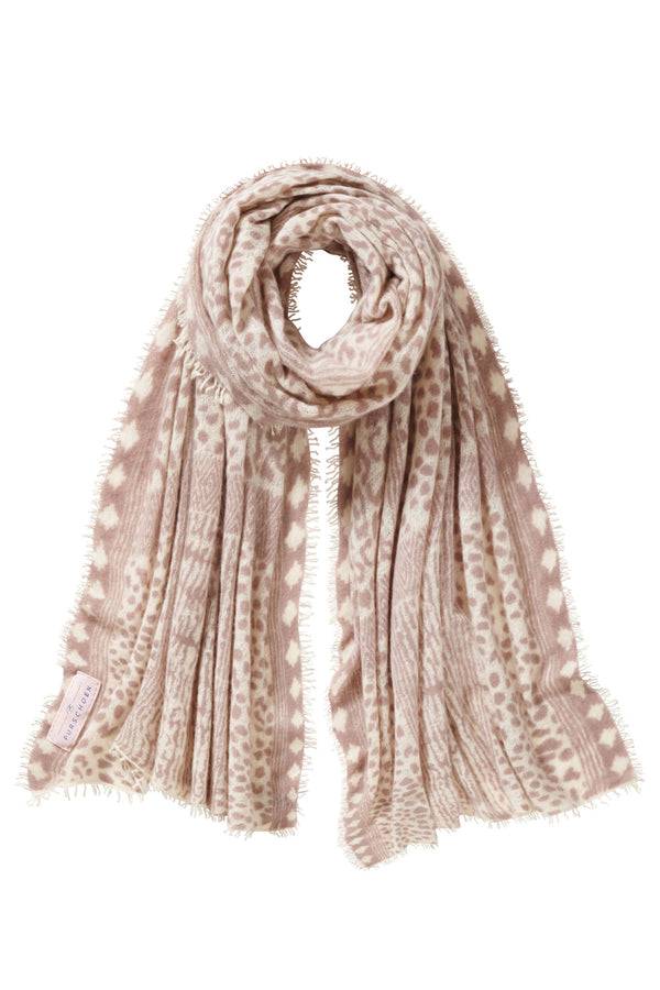 Pur Schoen Schal Savanne Nougat