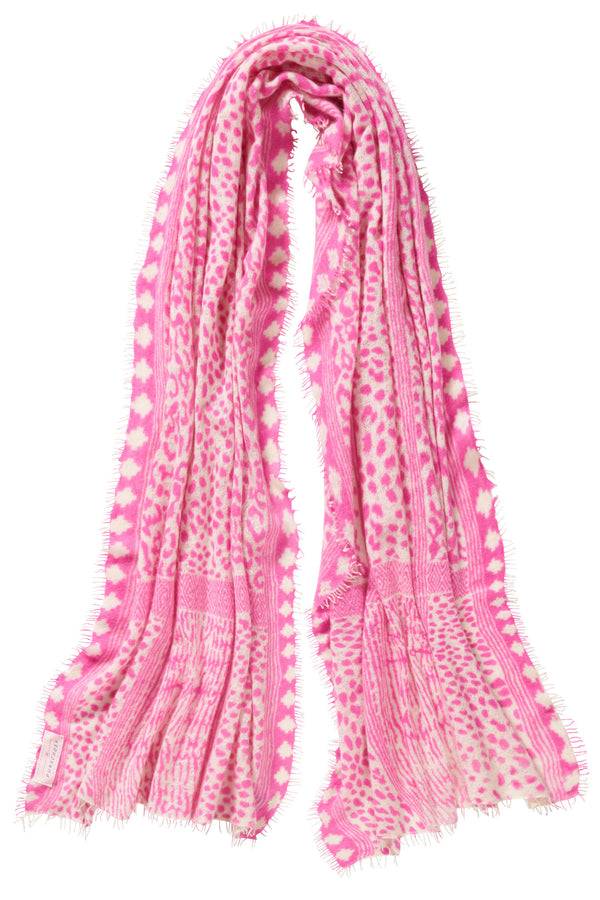 Pur Schoen Schal Savanne Puder Pink