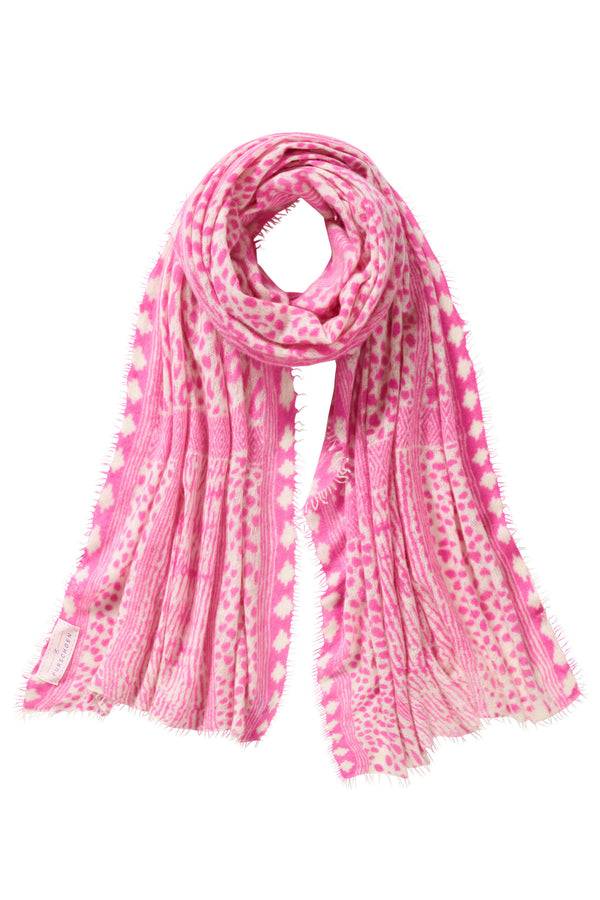 Pur Schoen Schal Savanne Puder Pink