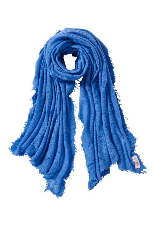 Pur Schoen Schal Sommerblau
