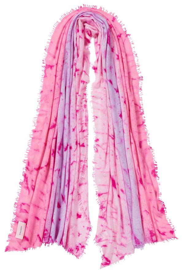Pur Schoen Schal Space Tiger Pink
