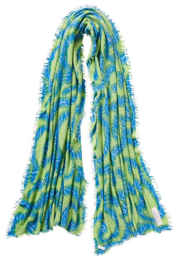Pur Schoen Schal Sprinkle Lime-swimming Pool