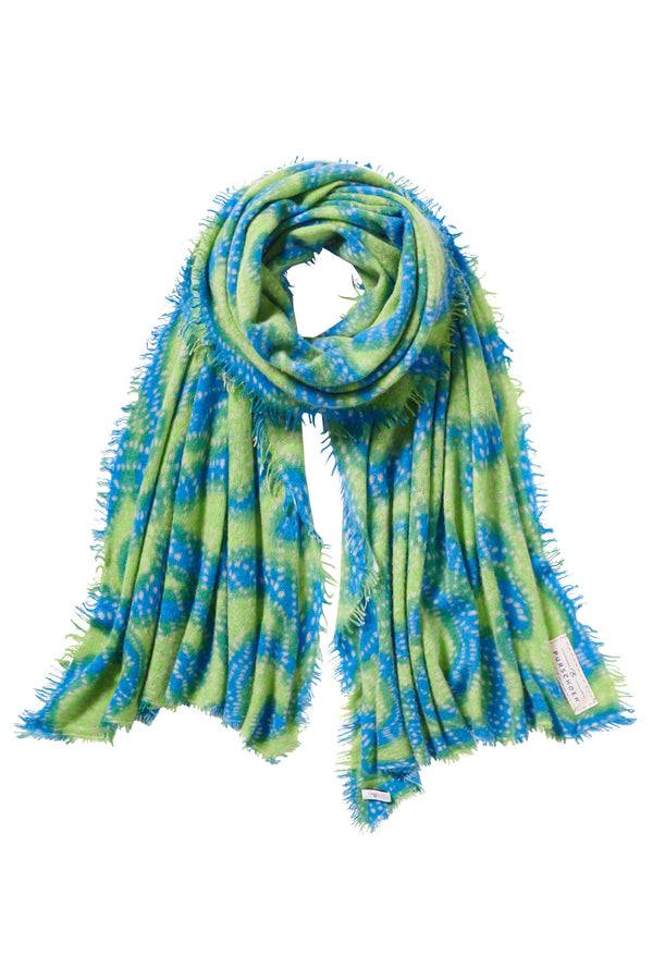 Pur Schoen Schal Sprinkle Lime-swimming Pool