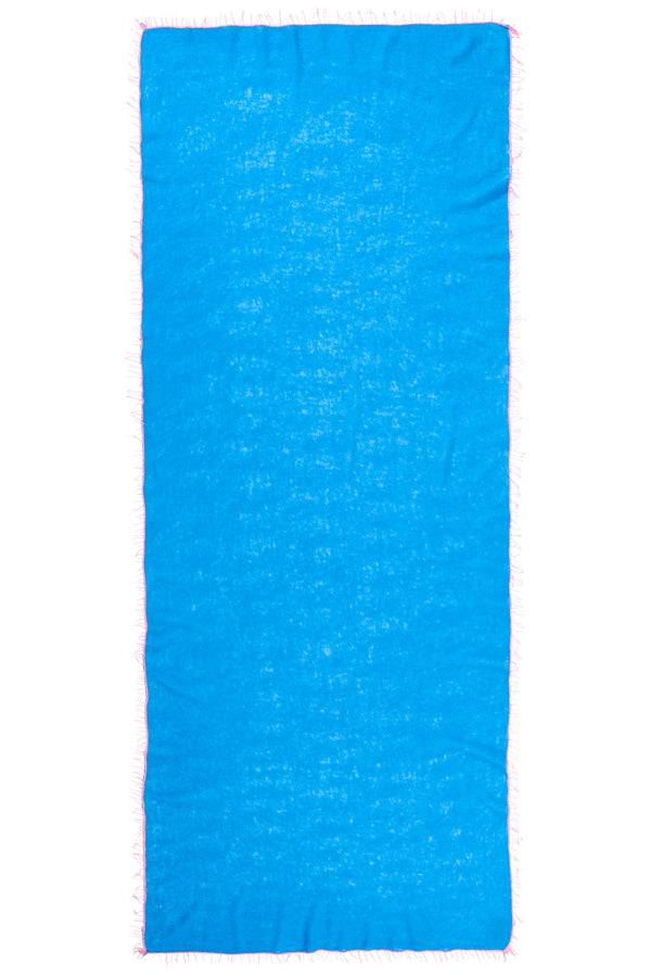 Pur Schoen Schal Swimming Pool Fransen Flamingo