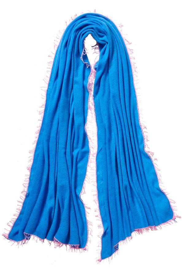 Pur Schoen Schal Swimming Pool Fransen Flamingo