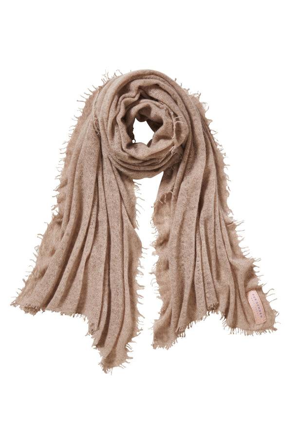 Pur Schoen Schal Taupe