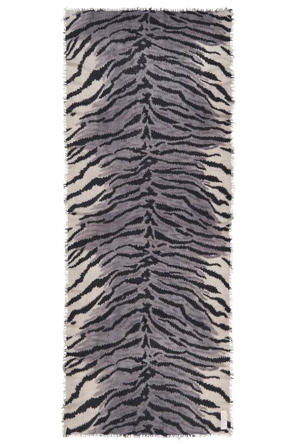 Pur Schoen Schal Tiger Black