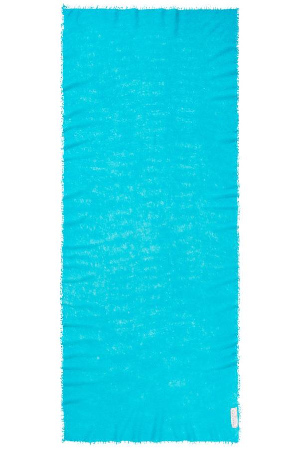 Pur Schoen Schal Türkis