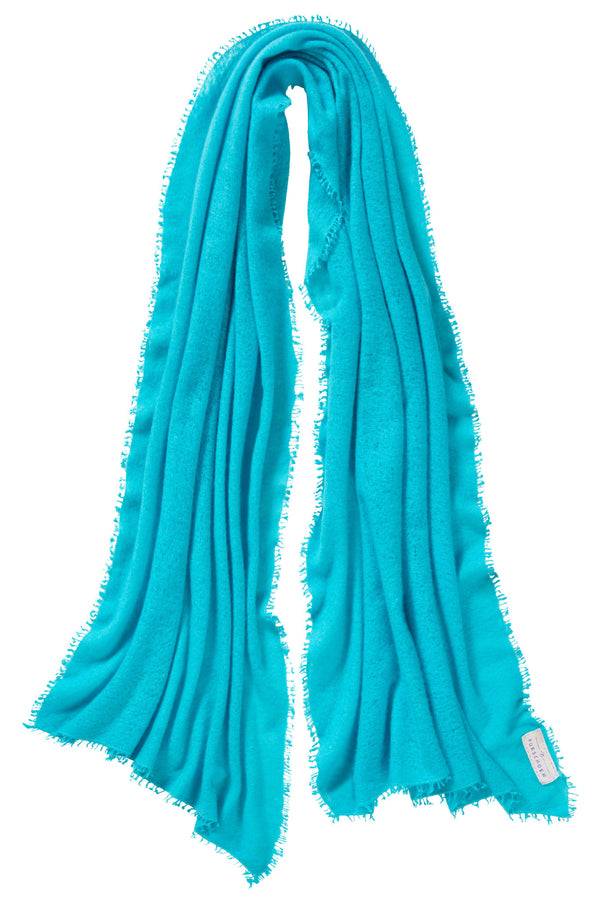Pur Schoen Schal Türkis