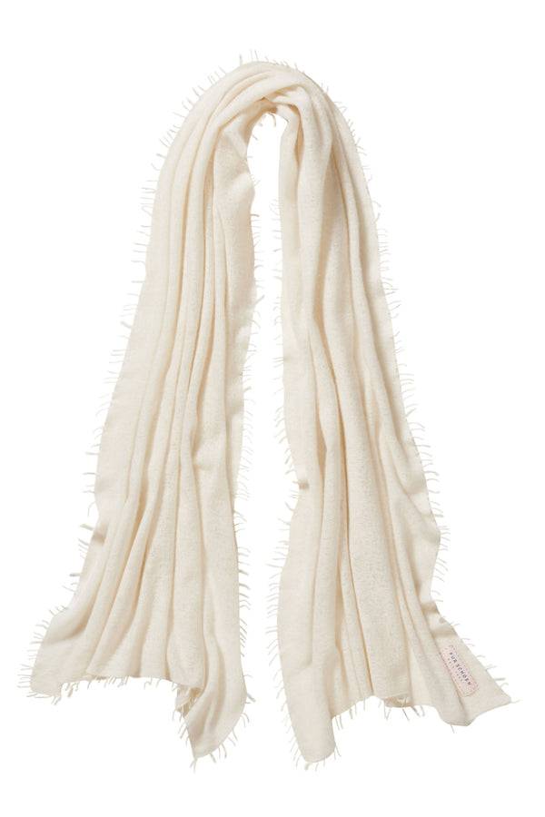 Pur Schoen Schal Weiss