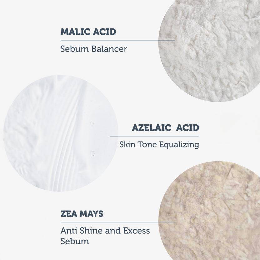 The Purest Solutions 0,2% Azelaic Acid + 0,2% Malic Acid Fruit Enzyme Powder Cleanser (55g)