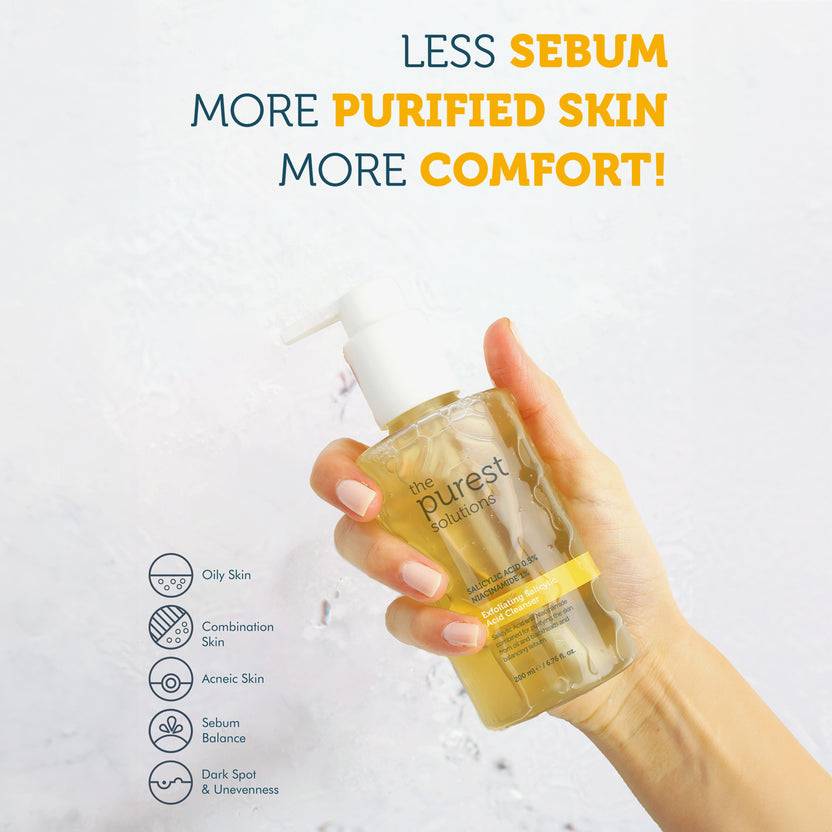 The Purest Solutions 0,5% Salicylic Acid + 1% Niacinamide Exfoliating Cleanser (200ml)