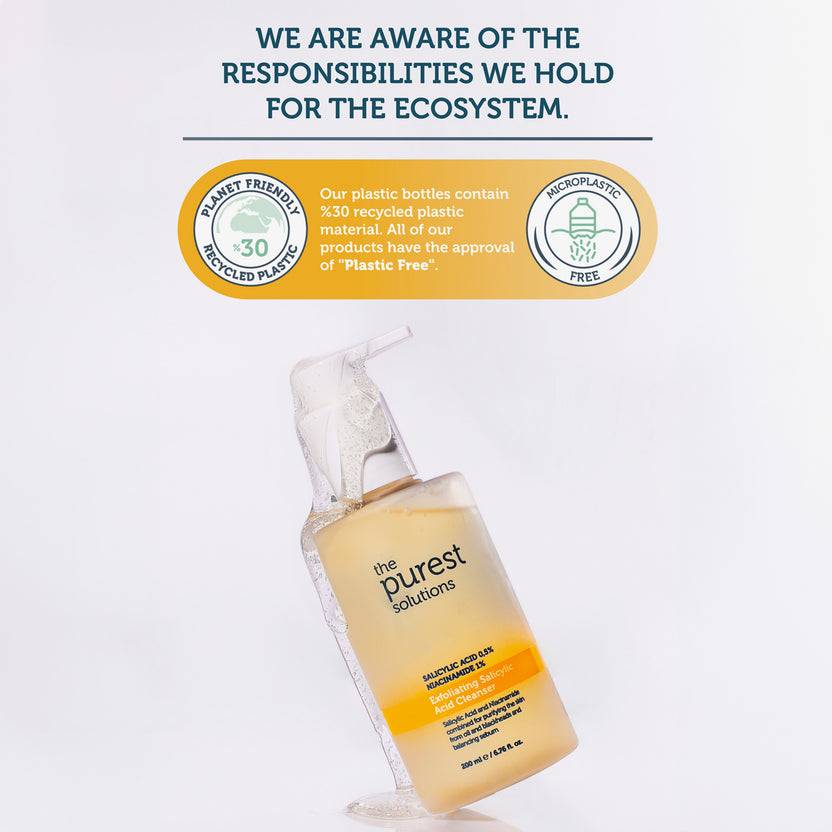 The Purest Solutions 0,5% Salicylic Acid + 1% Niacinamide Exfoliating Cleanser (200ml)