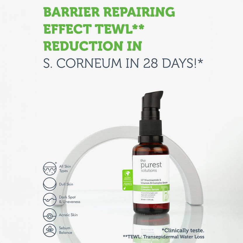 The Purest Solutions 10% Niacinamide + Vitamin B Complex Serum (30ml)