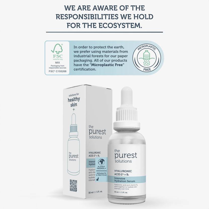 The Purest Solutions 2% Hyaluronic Acid + B5 Intensive Hydration Serum (30ml)