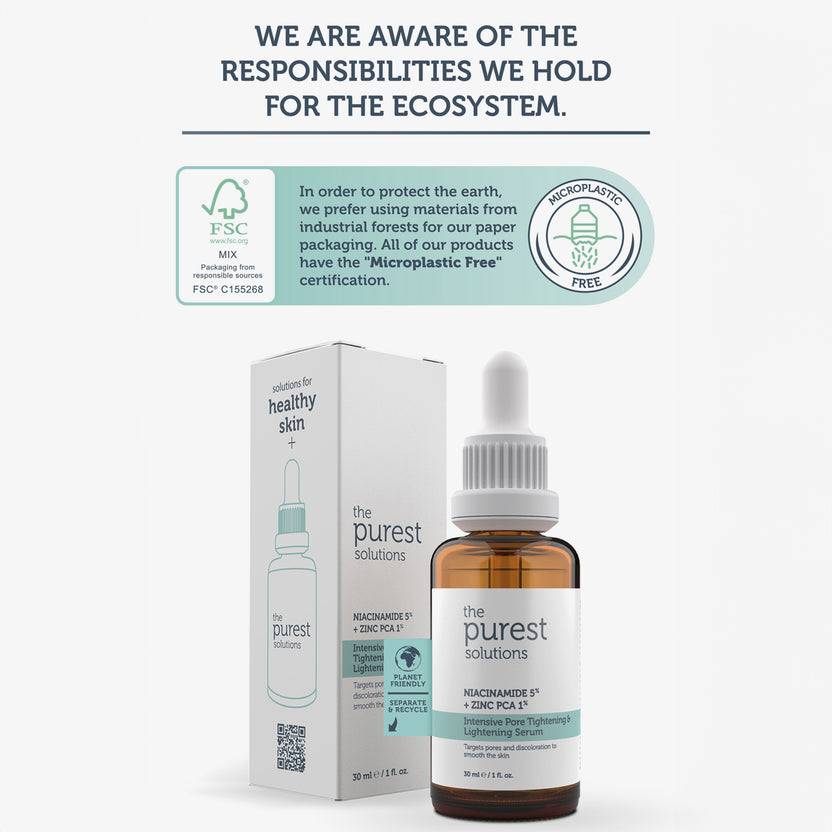 The Purest Solutions 5% Niacinamide + Zinc PCA Intensive Pore Tightening & Lightening Serum (30ml)
