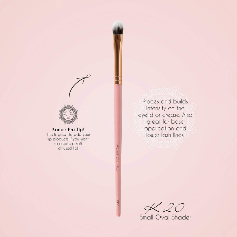 Karla Cosmetics 6 Piece Essential Eye Makeup Brush Set