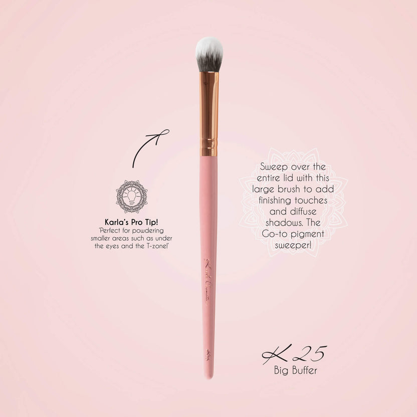 Karla Cosmetics 6 Piece Essential Eye Makeup Brush Set
