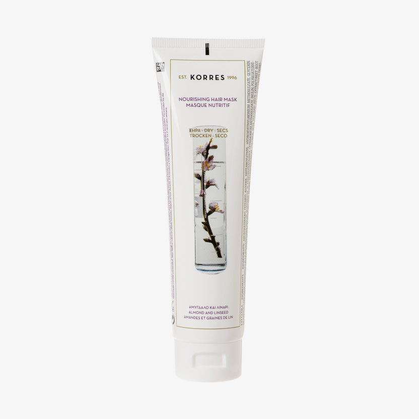 KORRES Almond & Linseed Haarmaske für trockenes, strapaziertes Haar (125ml)