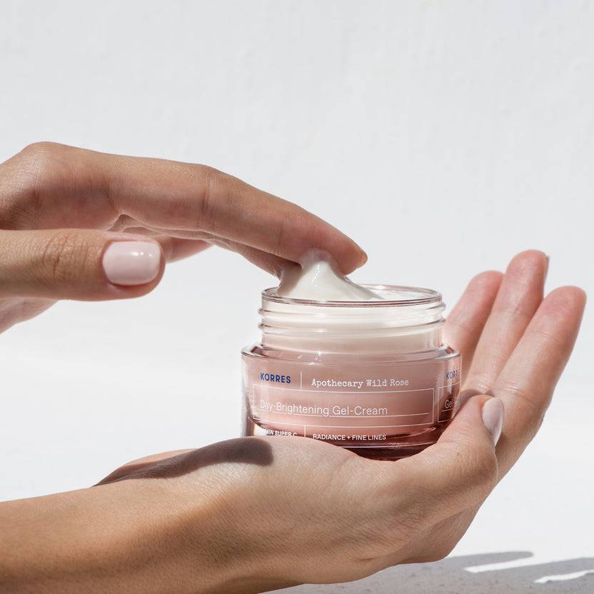 KORRES Apothecary Wild Rose Gel-Creme Für Strahlenden Teint (40ml)