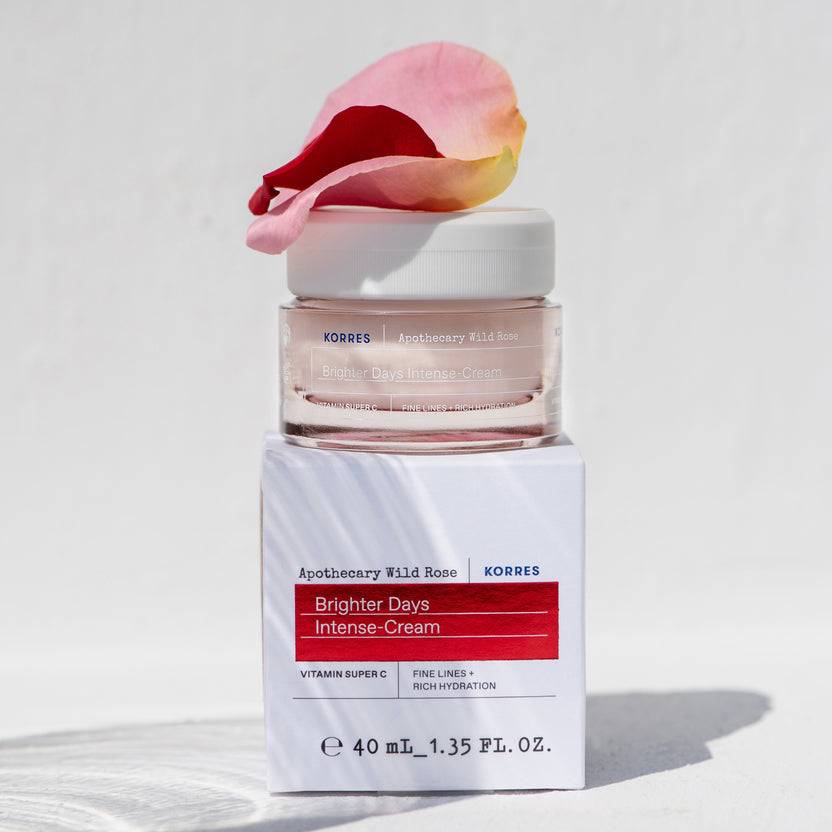 KORRES Apothecary Wild Rose Intensiv Feuchtigkeitsspendende Creme Für Strahlenden Teint (40ml)