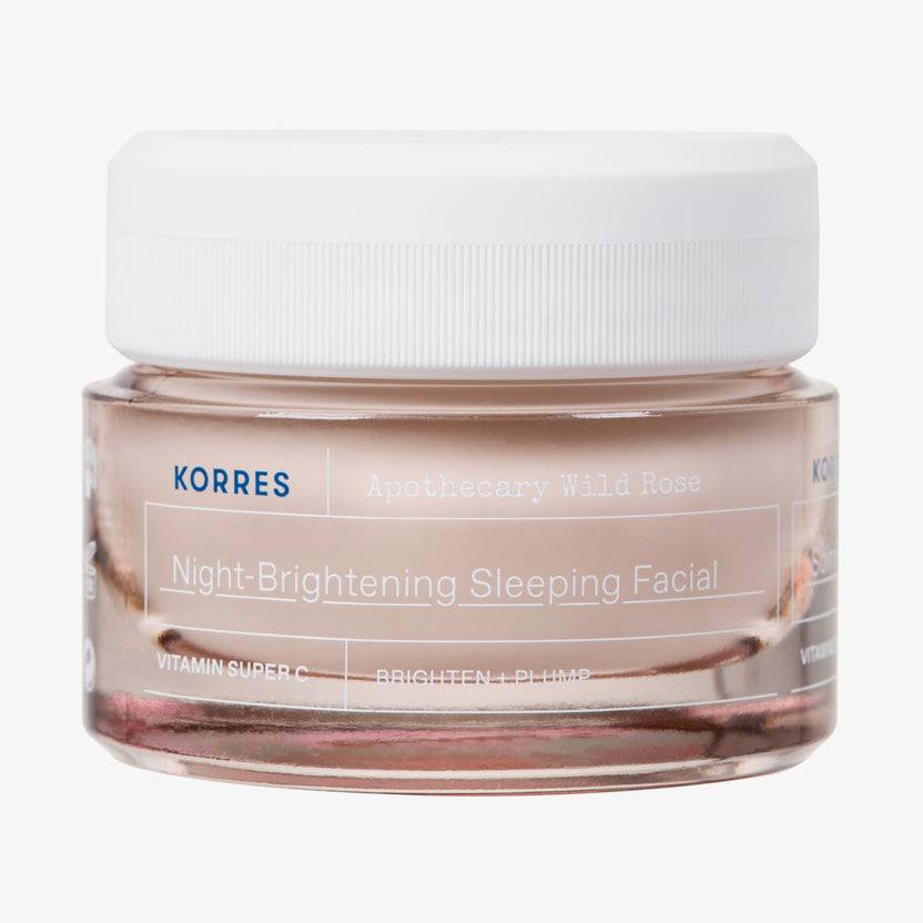 KORRES Apothecary Wild Rose Nachtcreme für strahlenden Teint (40ml)