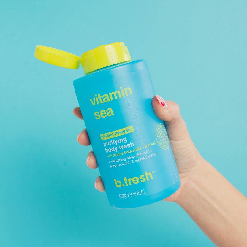 B.fresh Vitamin Sea - Purifying Body Wash (473ml)