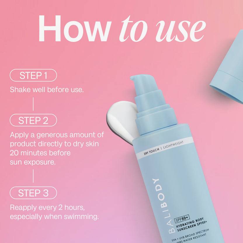Bali Body Hydrating Body Sunscreen SPF50+ (150ml)