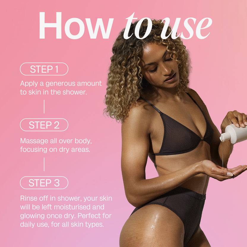 Bali Body Shower Oil (250ml)