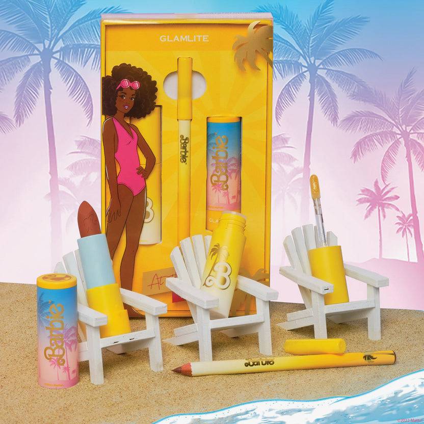 Glamlite Cosmetics Barbie™ X Glamlite At The Beach Lip Kit